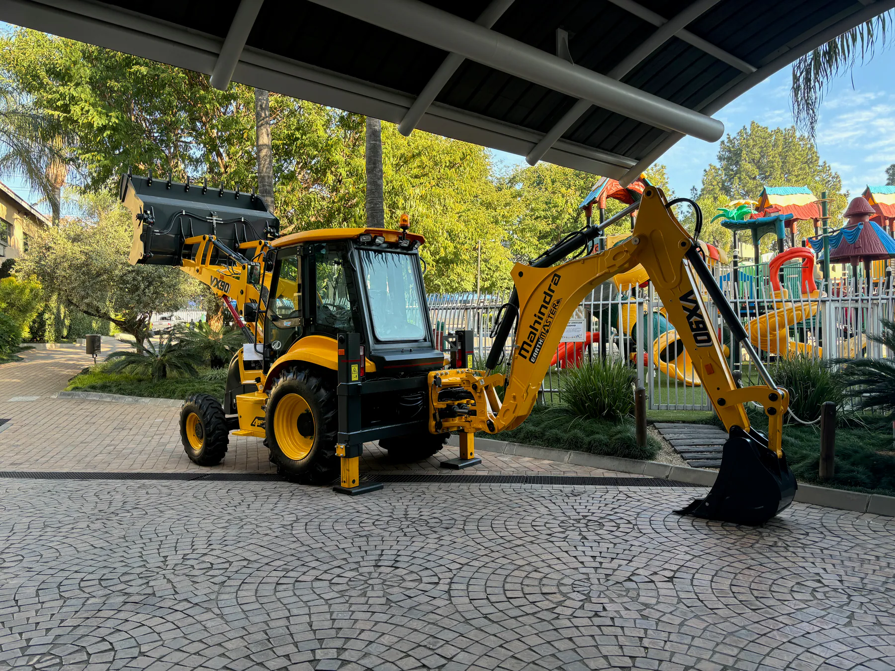 Plant equipment presented after professional detailing